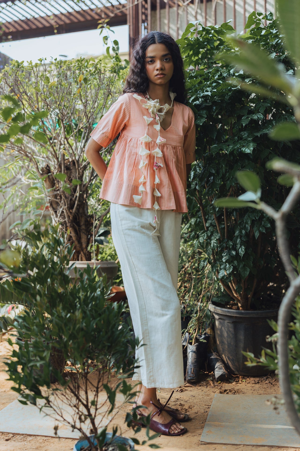 Peachy Noor Cotton Top