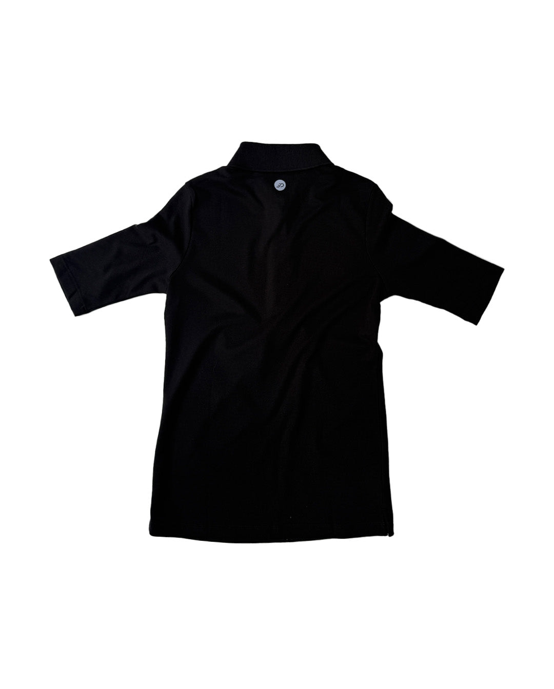 Athlos The Polo Jet Black Supima Top