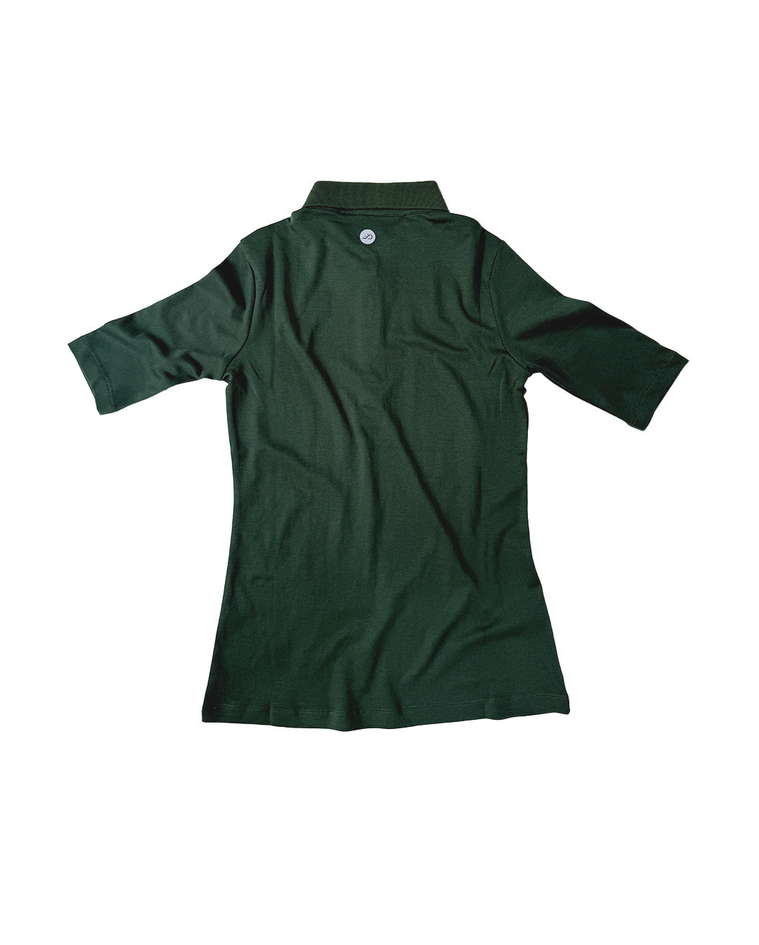 Athlos The Polo Pine Green Supima Top