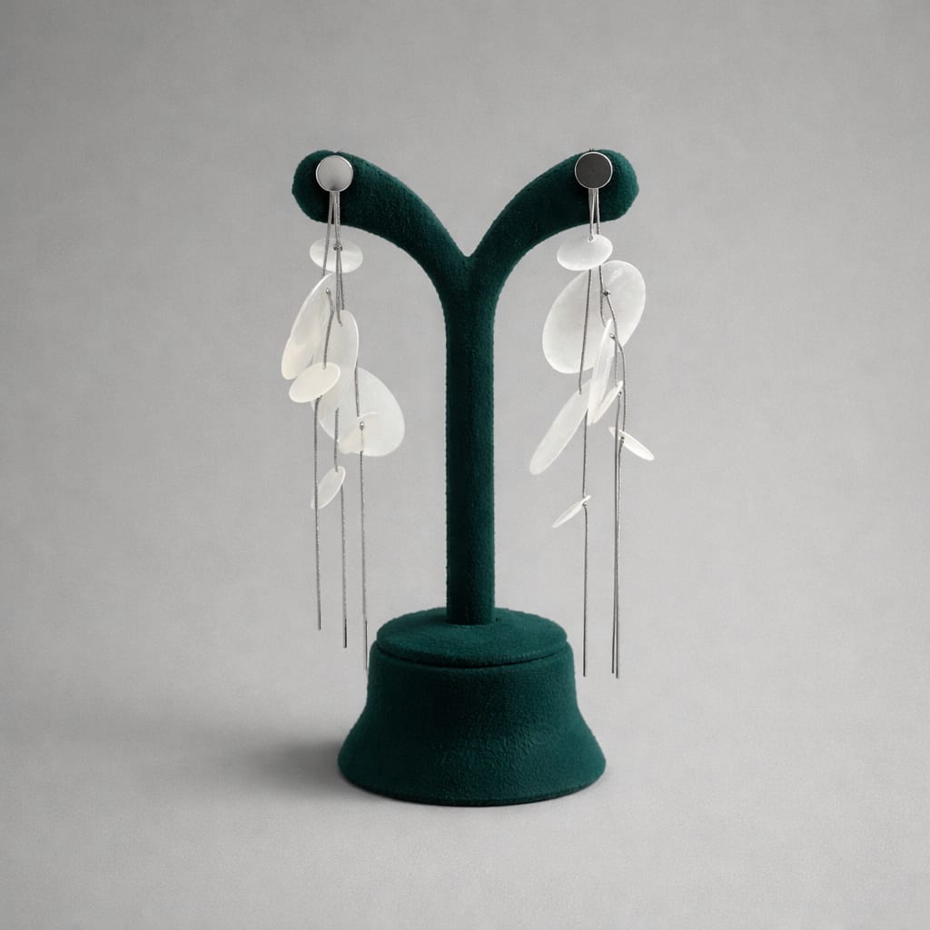 Elegant Crystal Drop Tassel Earrings LP- 48Hr Delivery