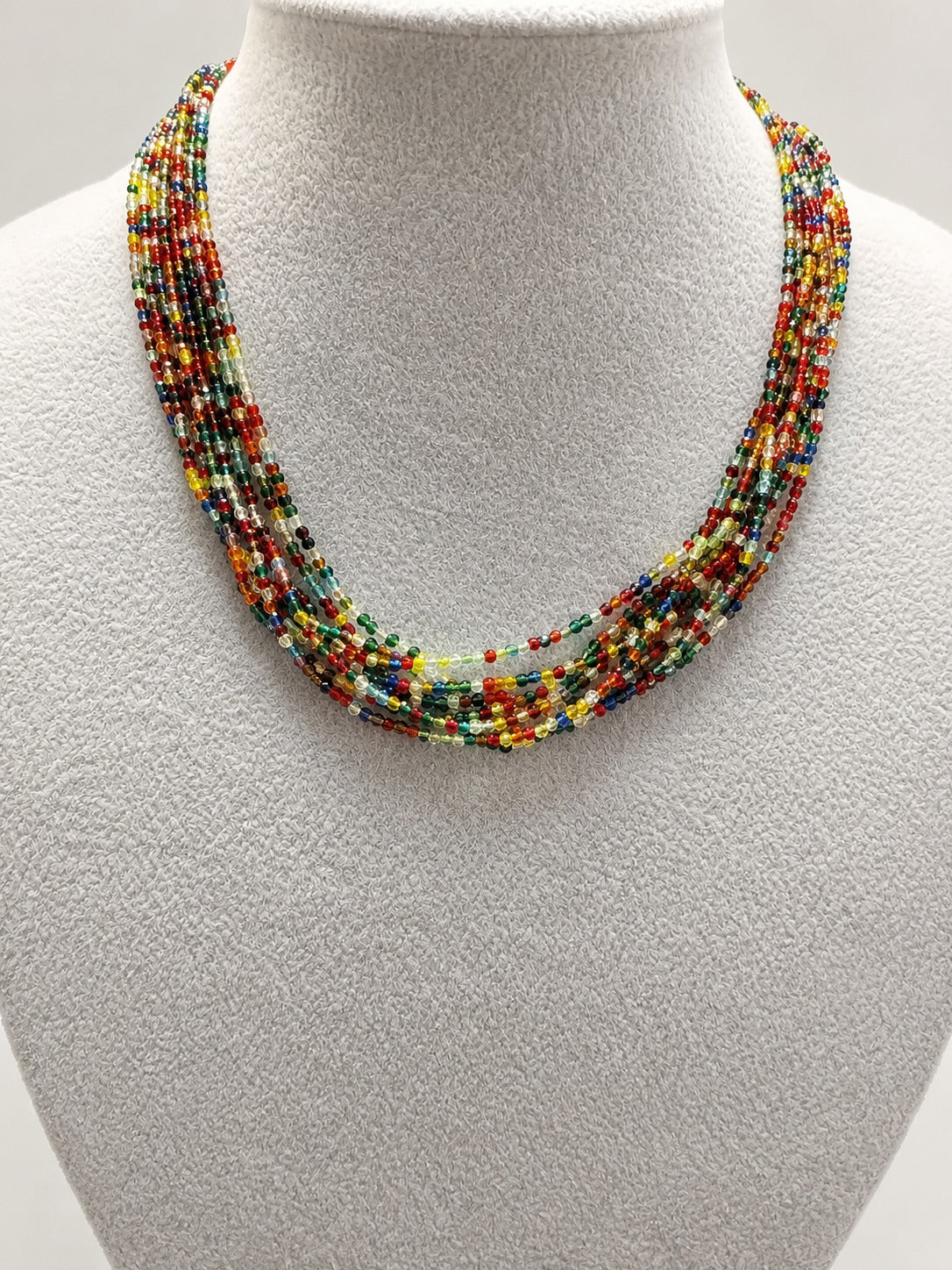 Multicolor Beaded Necklace