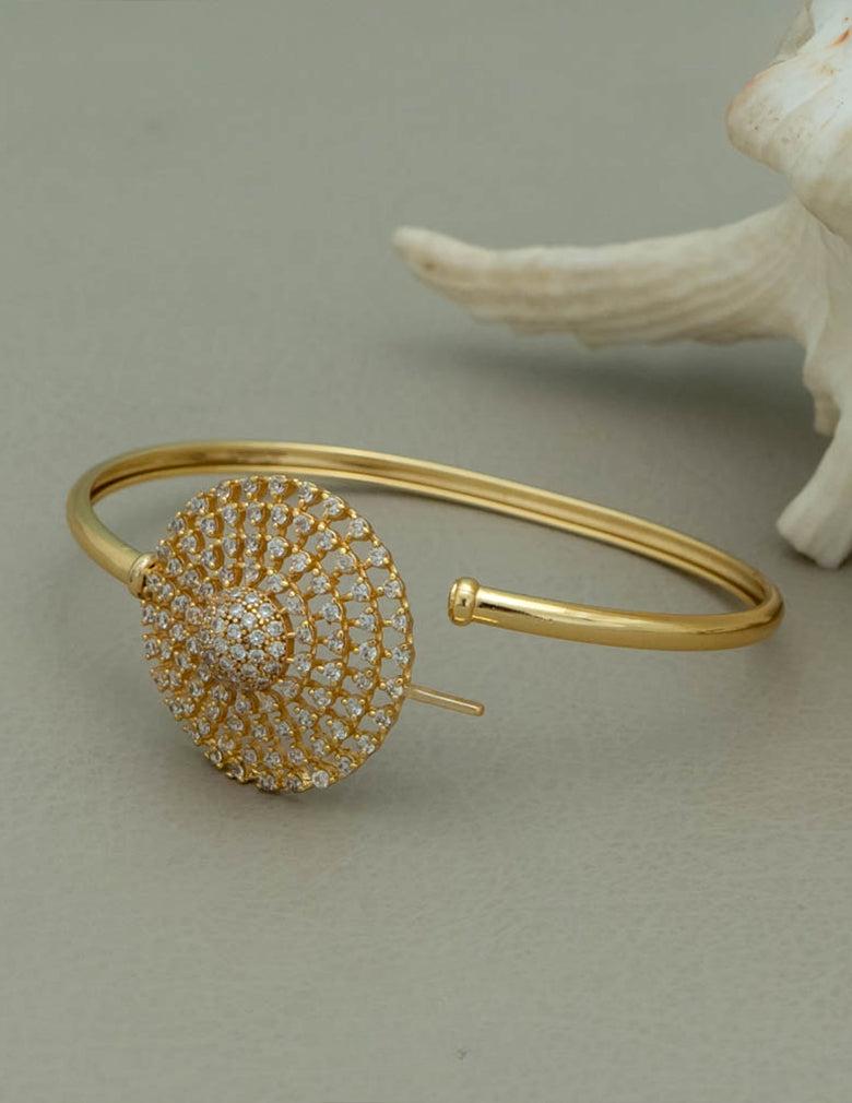 AD Stone Openable Bangle LP- 48Hr Delivery