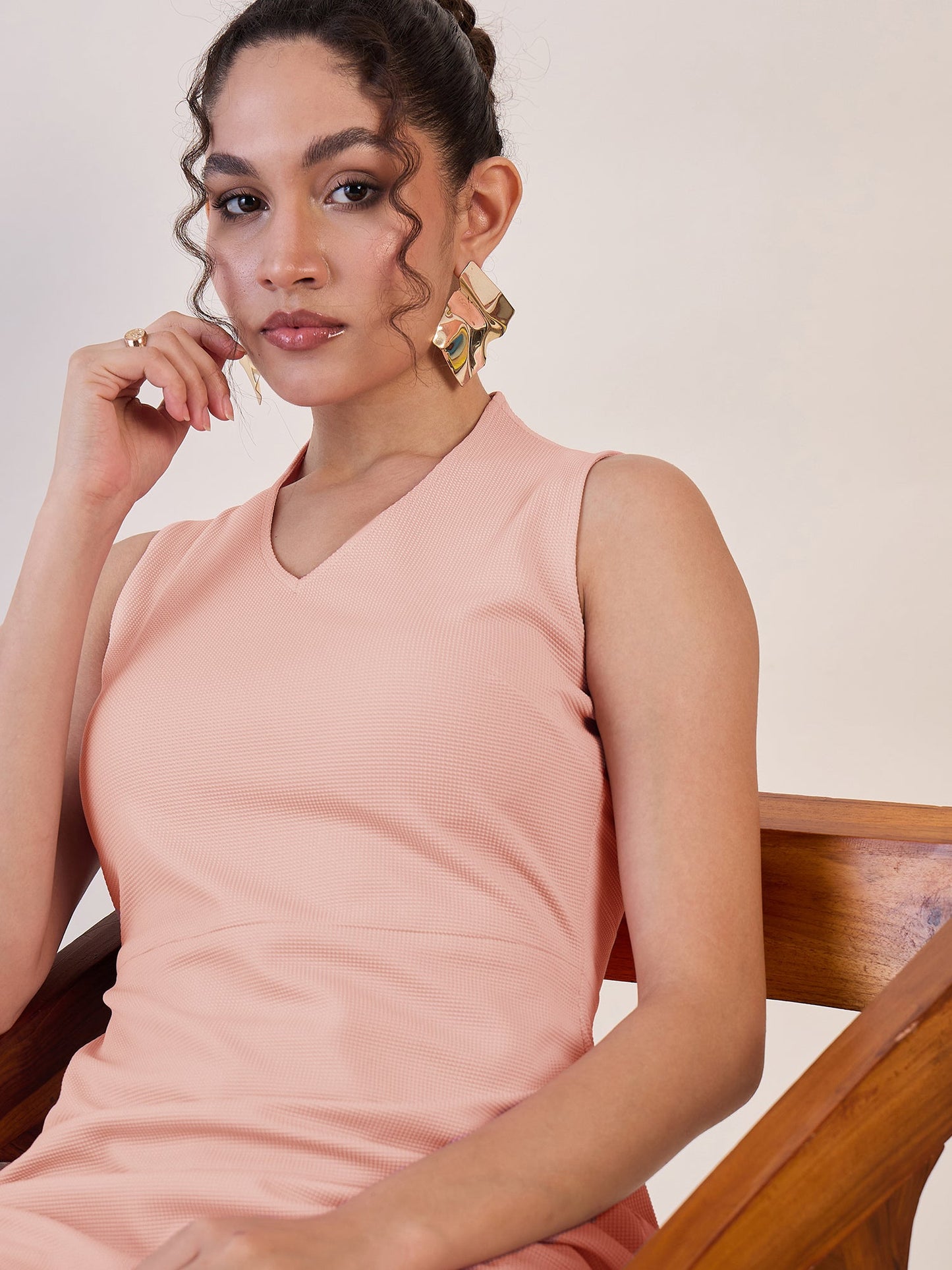 PowerSutra Pink Sheath Dress