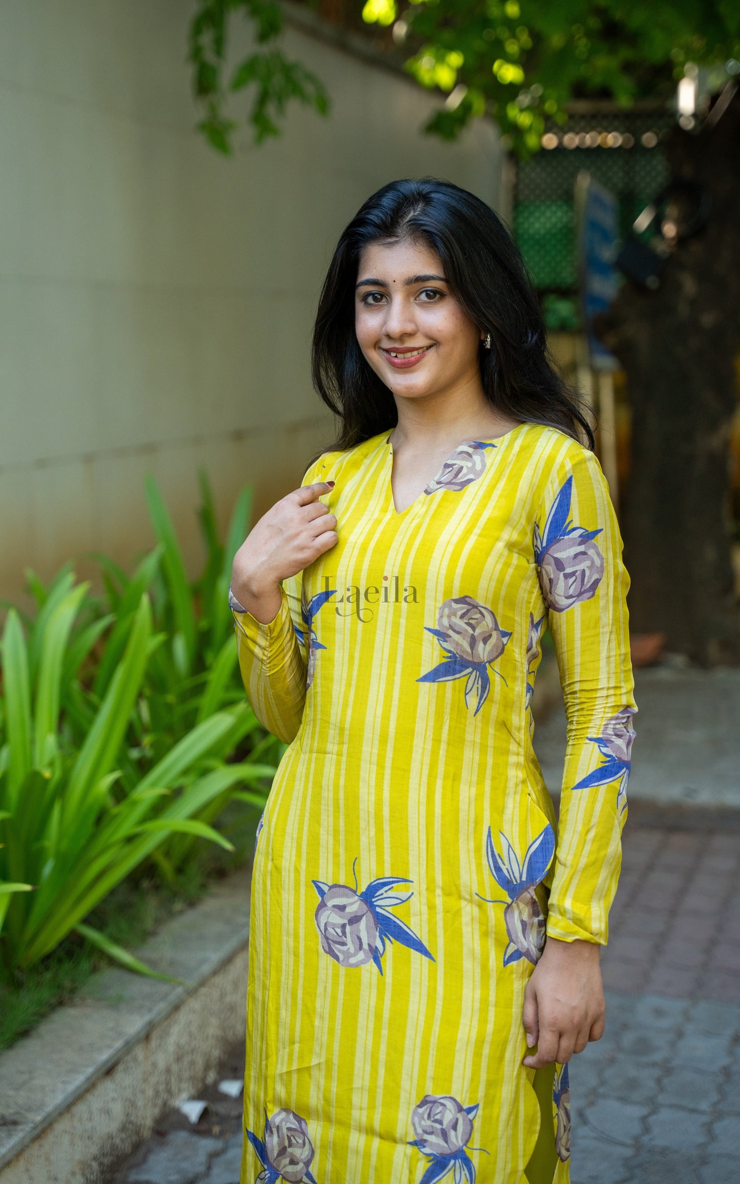 Studio Pure Muslin Yellow Coord Set