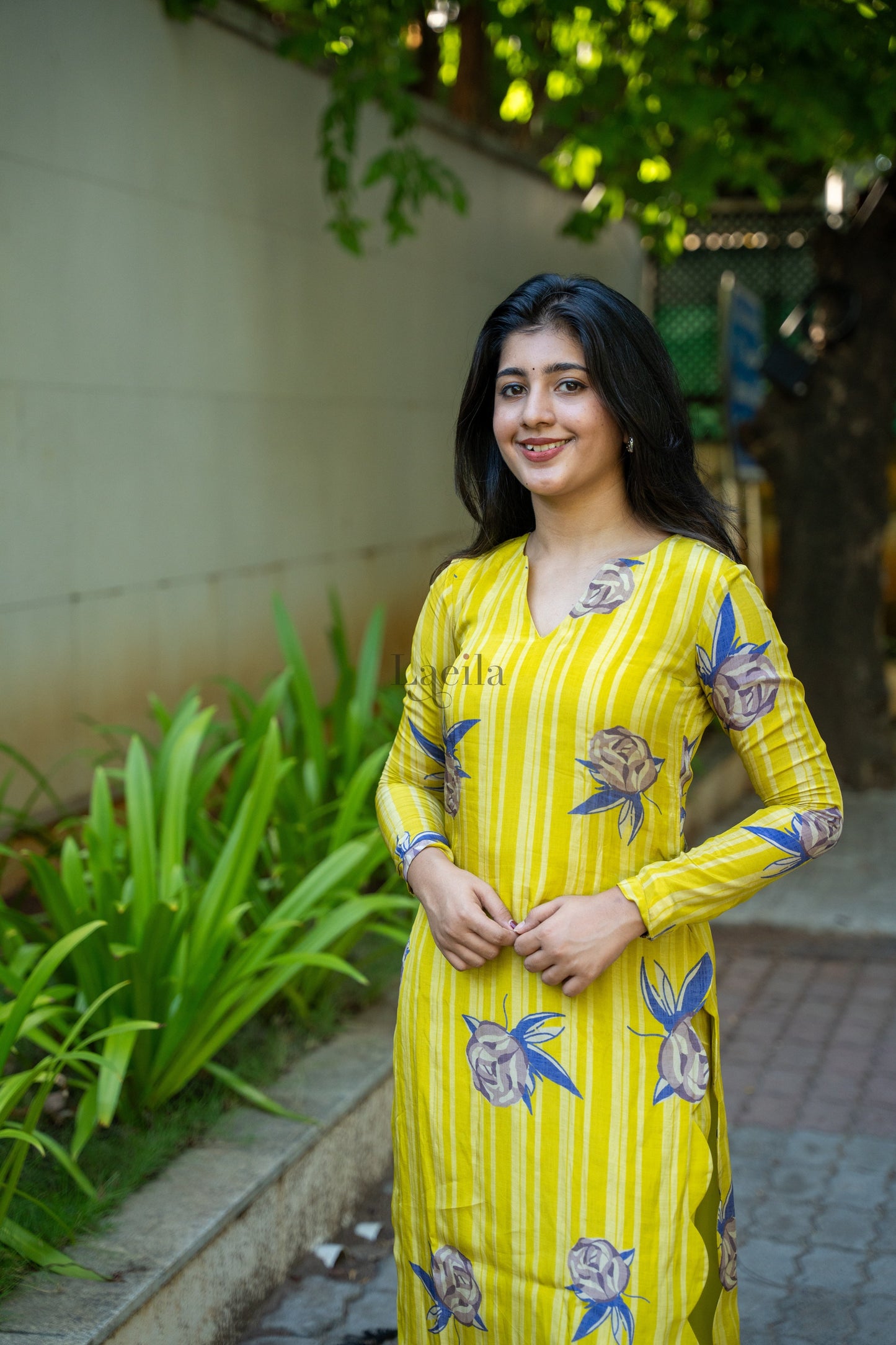 Studio Pure Muslin Yellow Coord Set