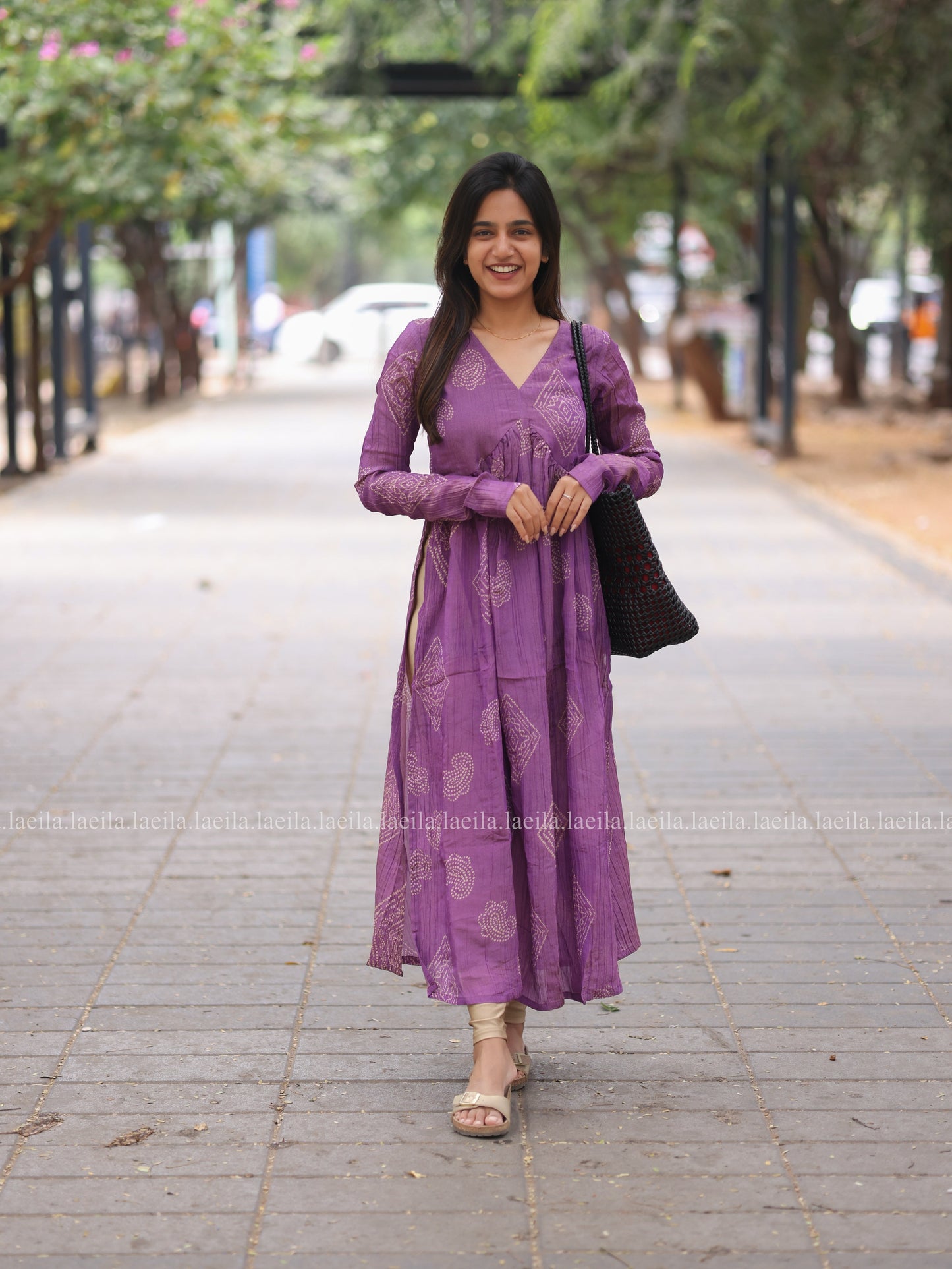 Studio Lavender Alia Cut Top