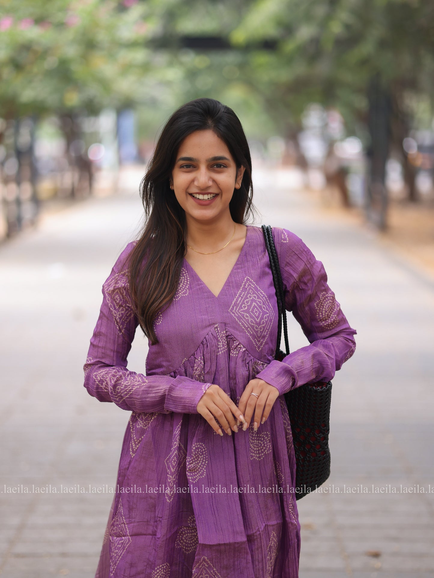 Studio Lavender Alia Cut Top