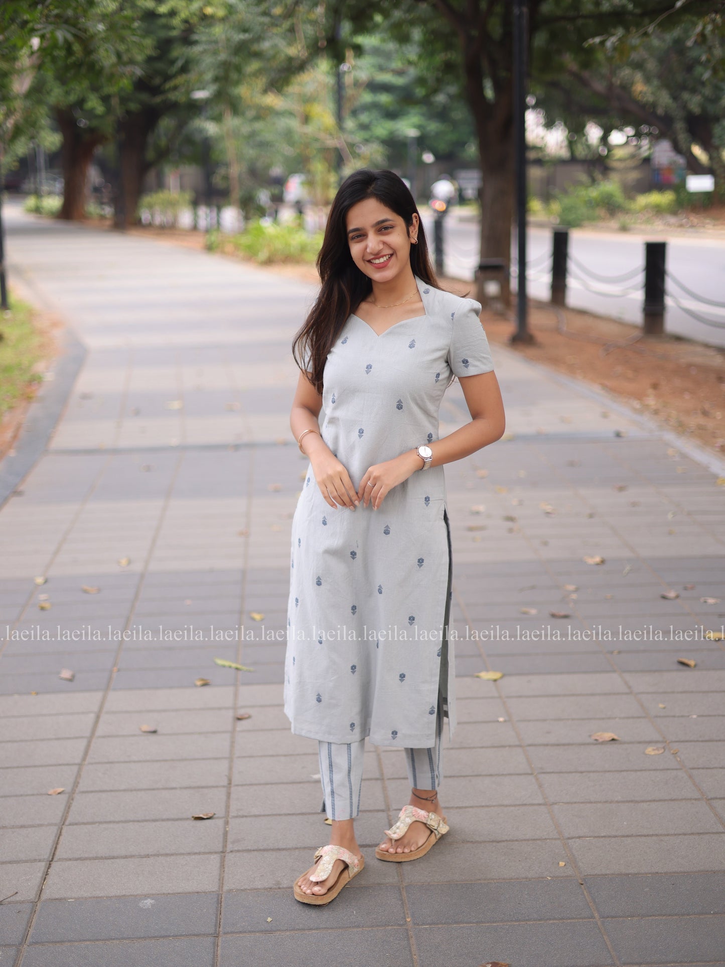Studio Whisper Grey Meera Cotton Set