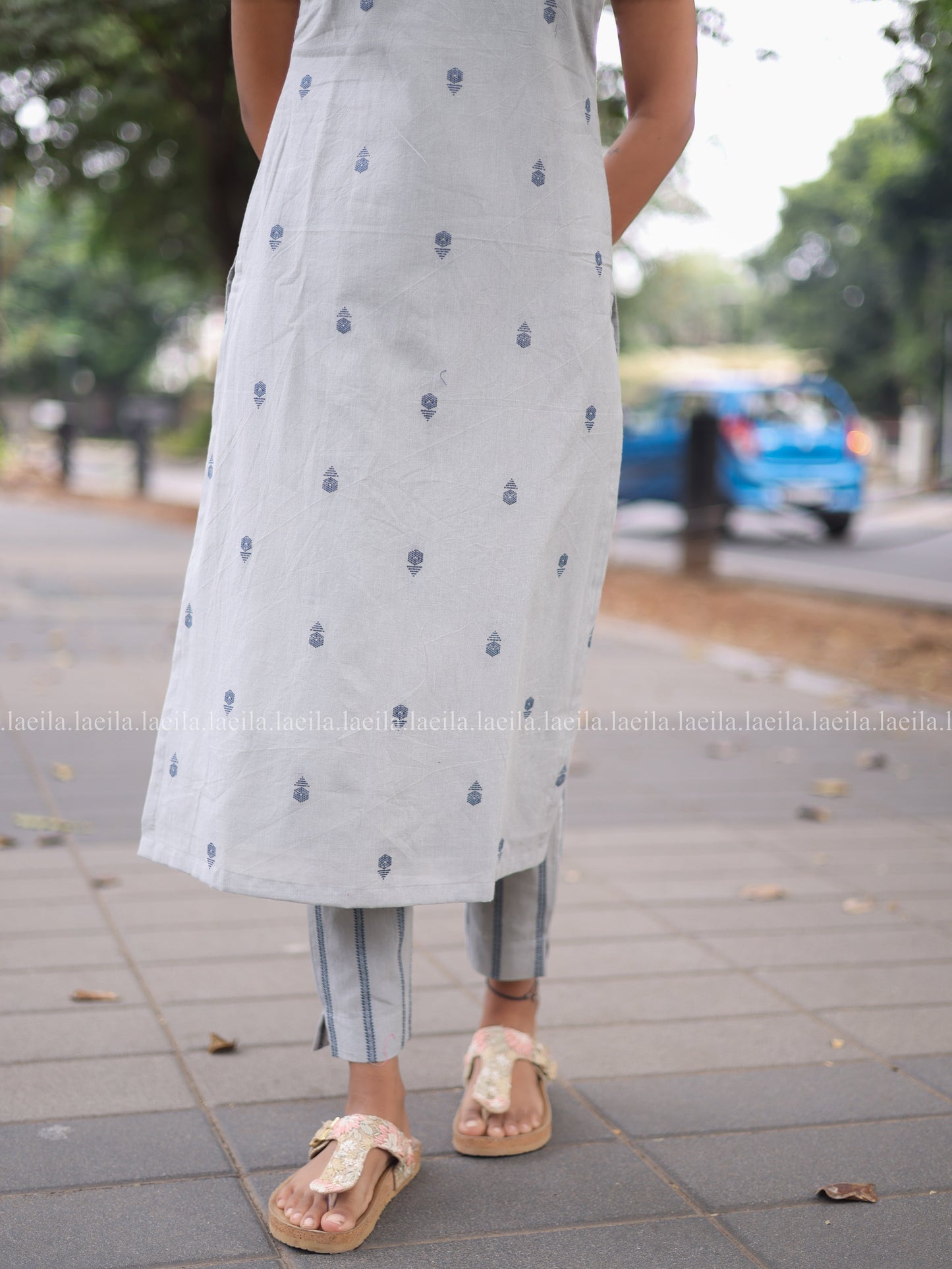 Studio Whisper Grey Meera Cotton Set