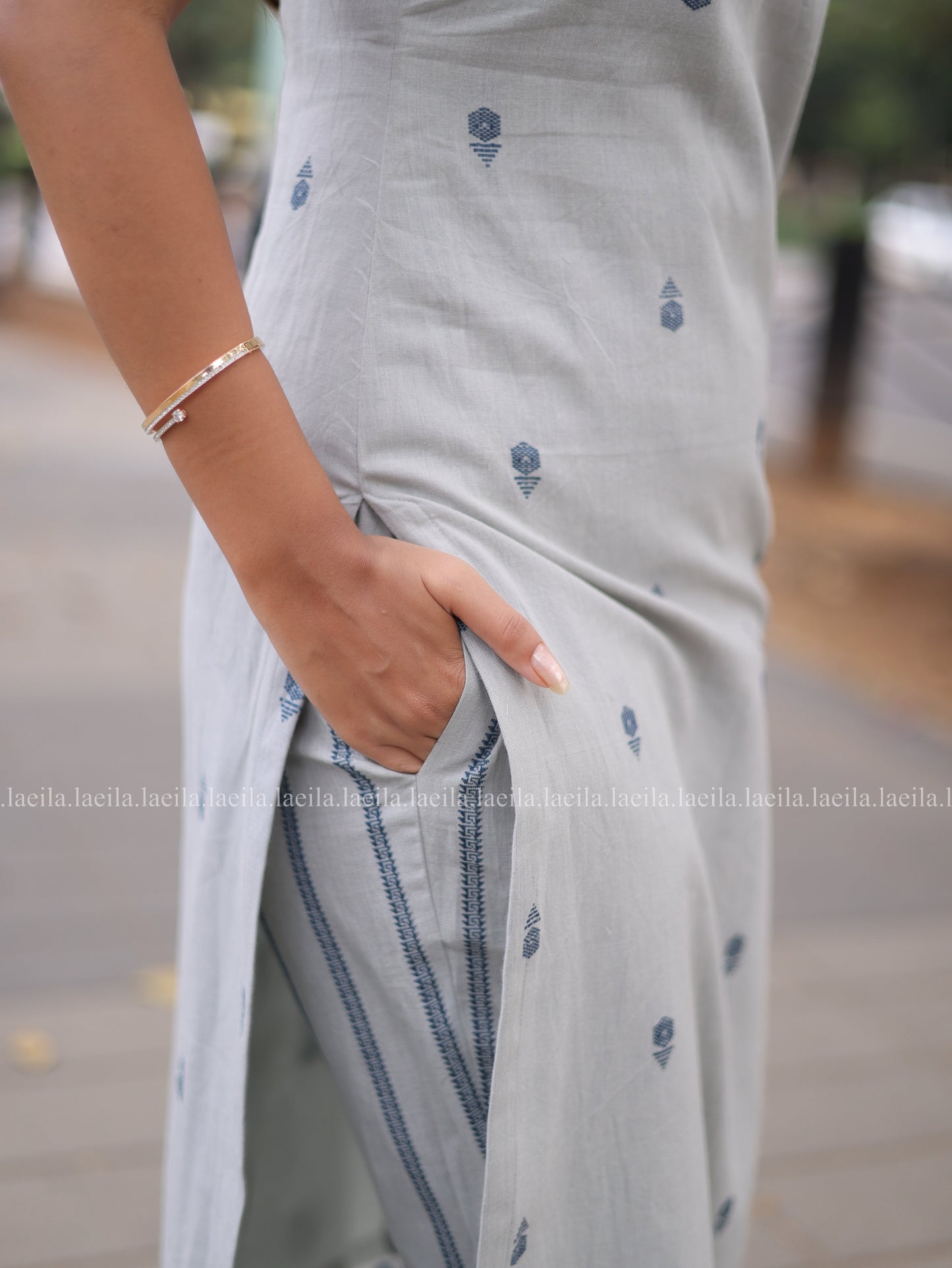 Studio Whisper Grey Meera Cotton Set