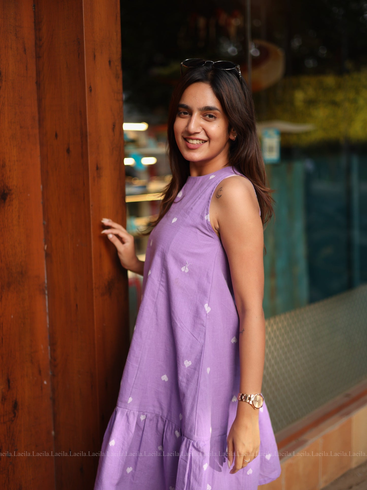 Studio Lavender Heart Dress
