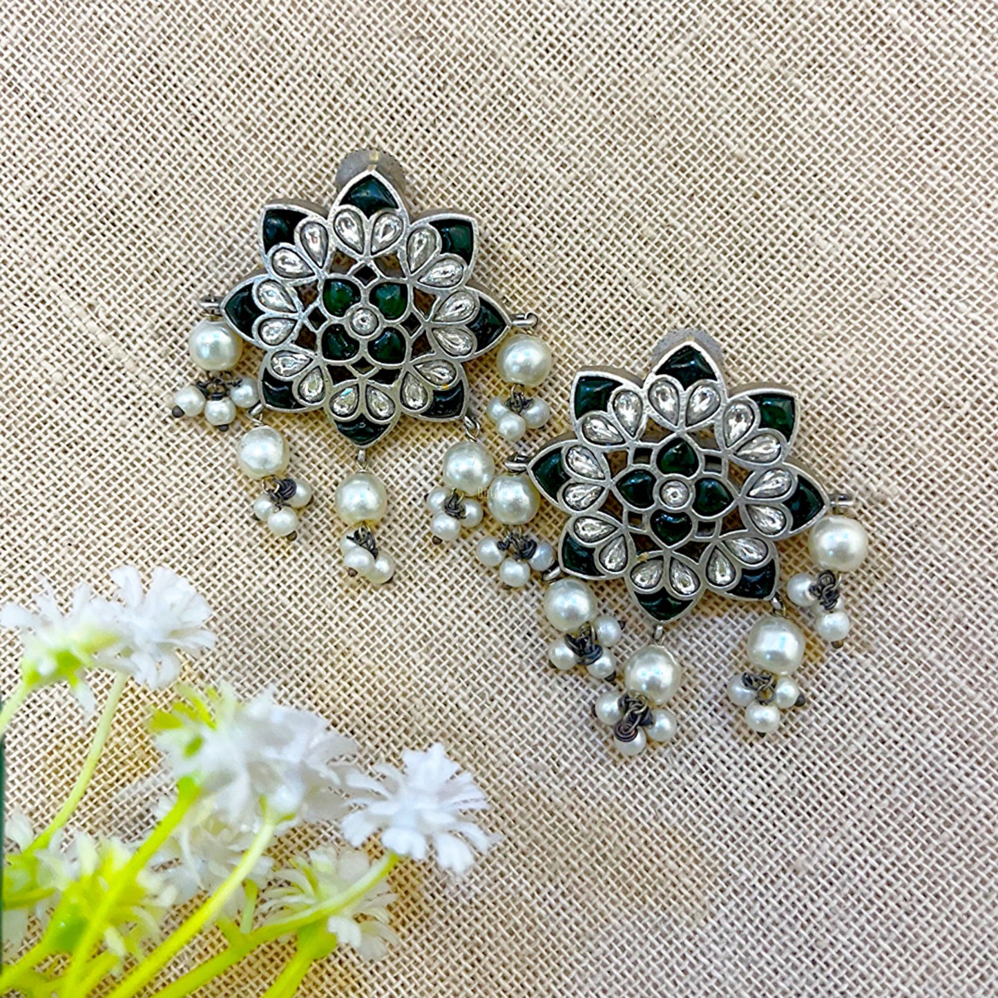 black ear stud