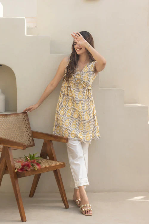 Seashell Short Kurta Only LP