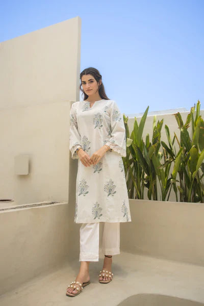 Moss Poet Kurta Set