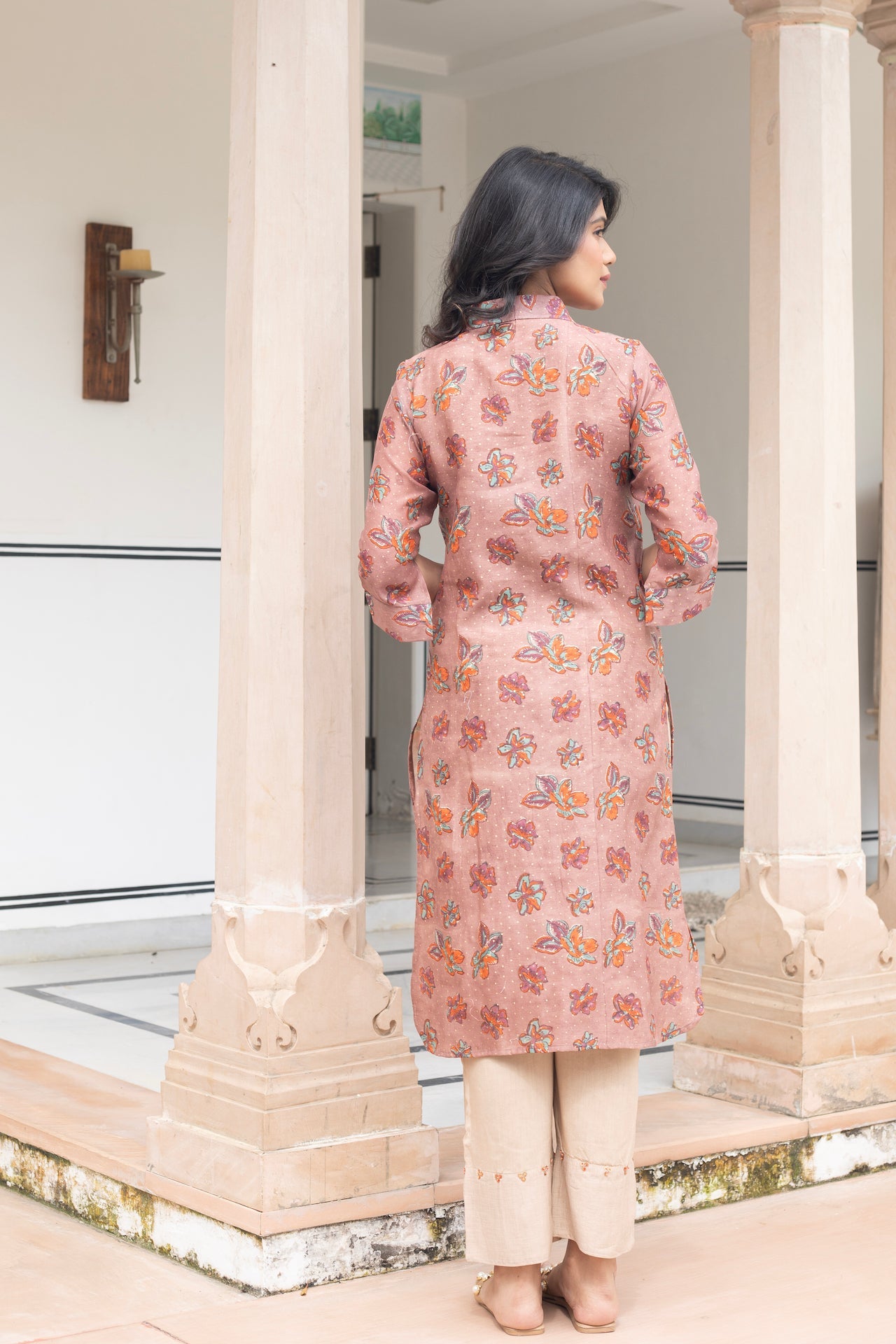 ANU RUBY CHANDHERI KURTA