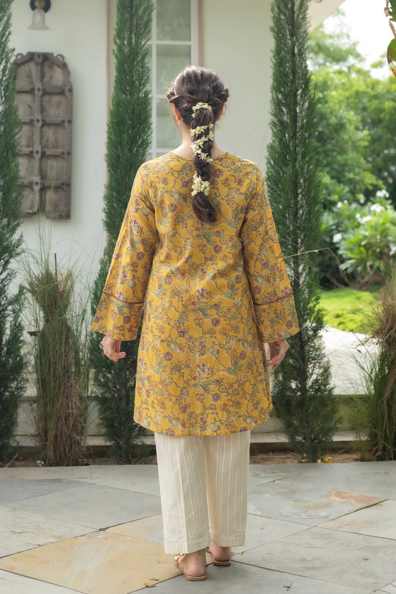 ANU ZARIN COTTON KURTA