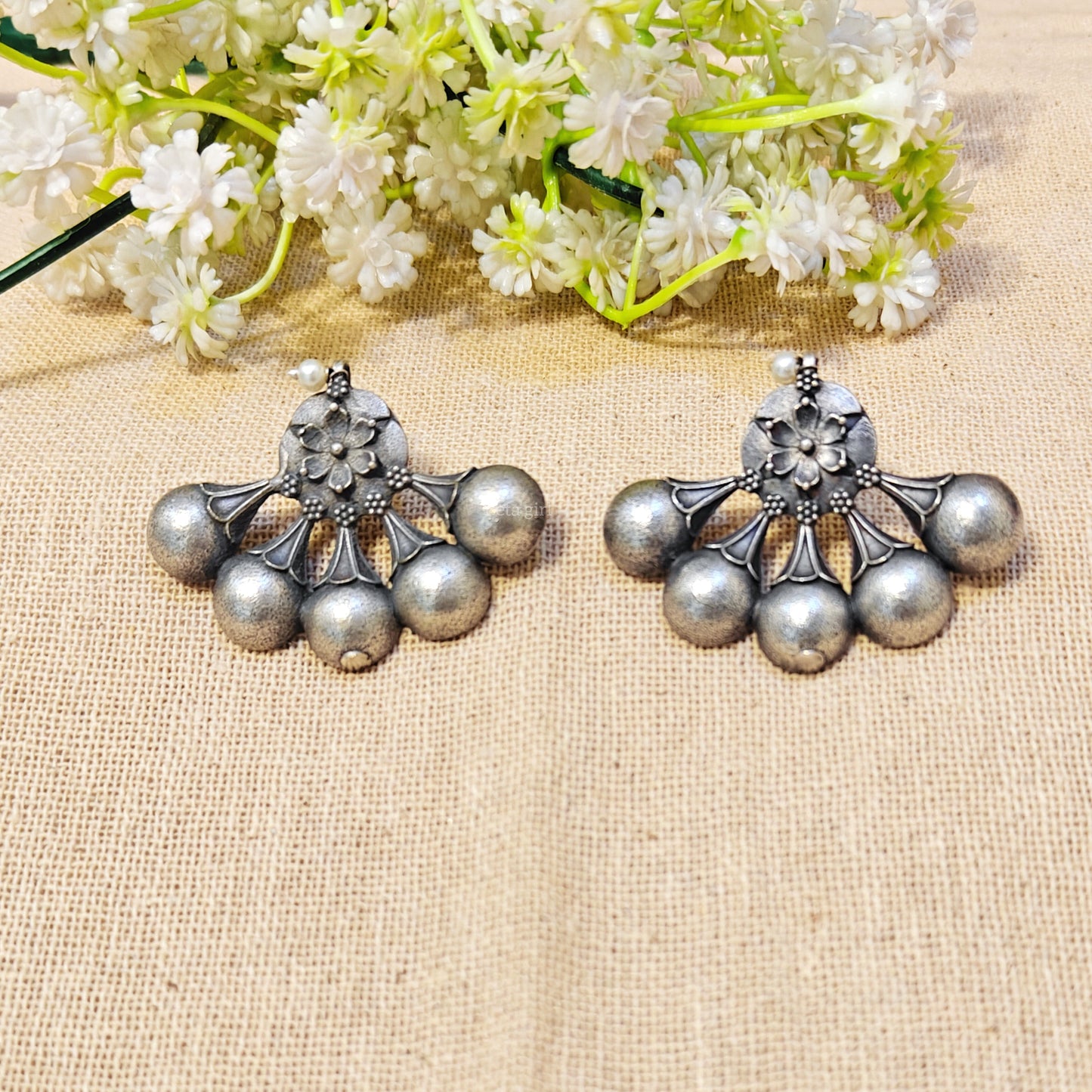 Oxidized Earrings