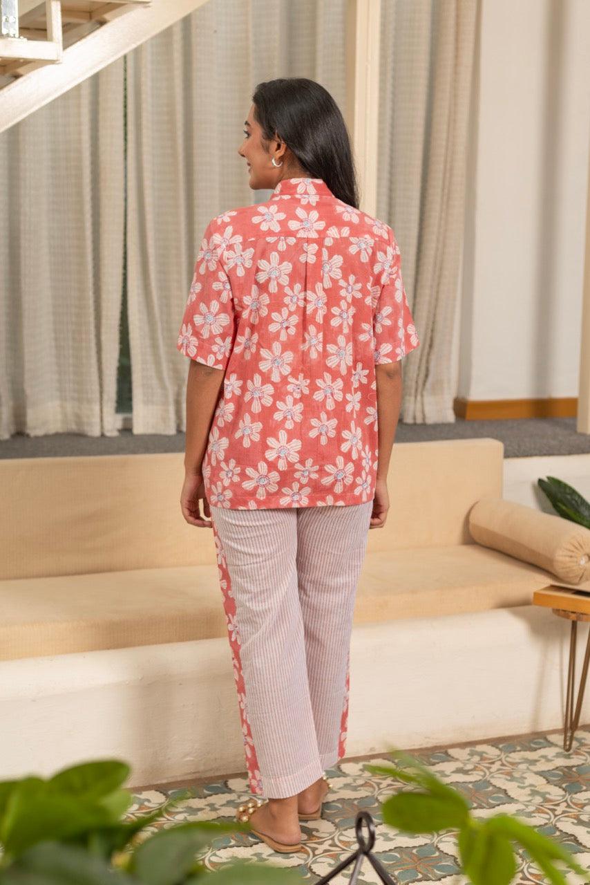 Peppy Floral Cotton Loungeset