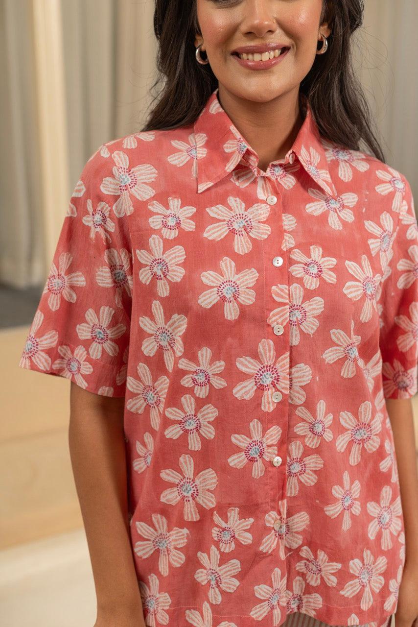 Peppy Floral Cotton Loungeset