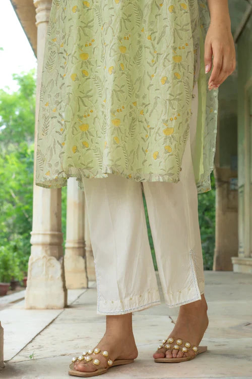Eva Chanderi Kurta Set