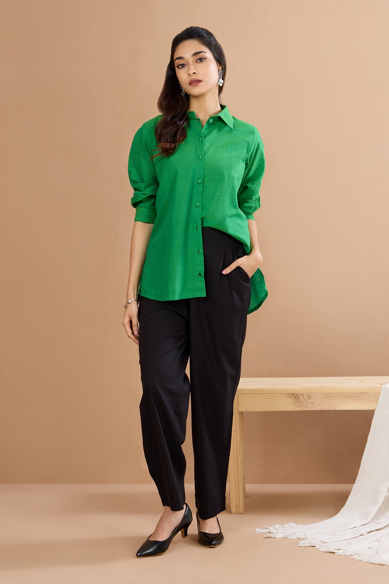 Maati Cedar Breeze Everyday Cotton Shirt