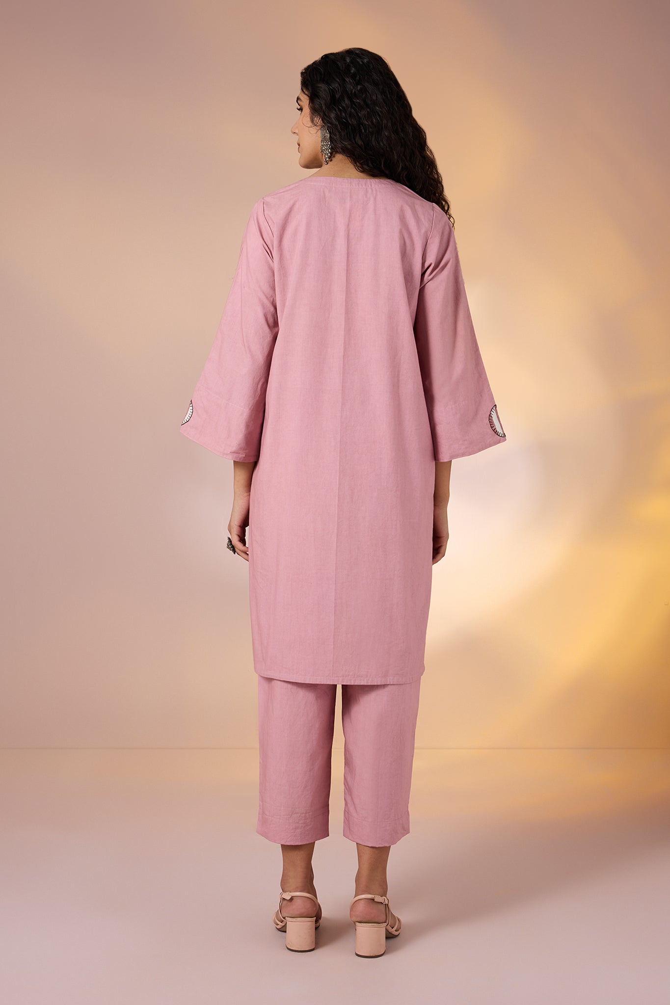 Maati Craft Co-ord Geometry in Bloom Kurta & Pants