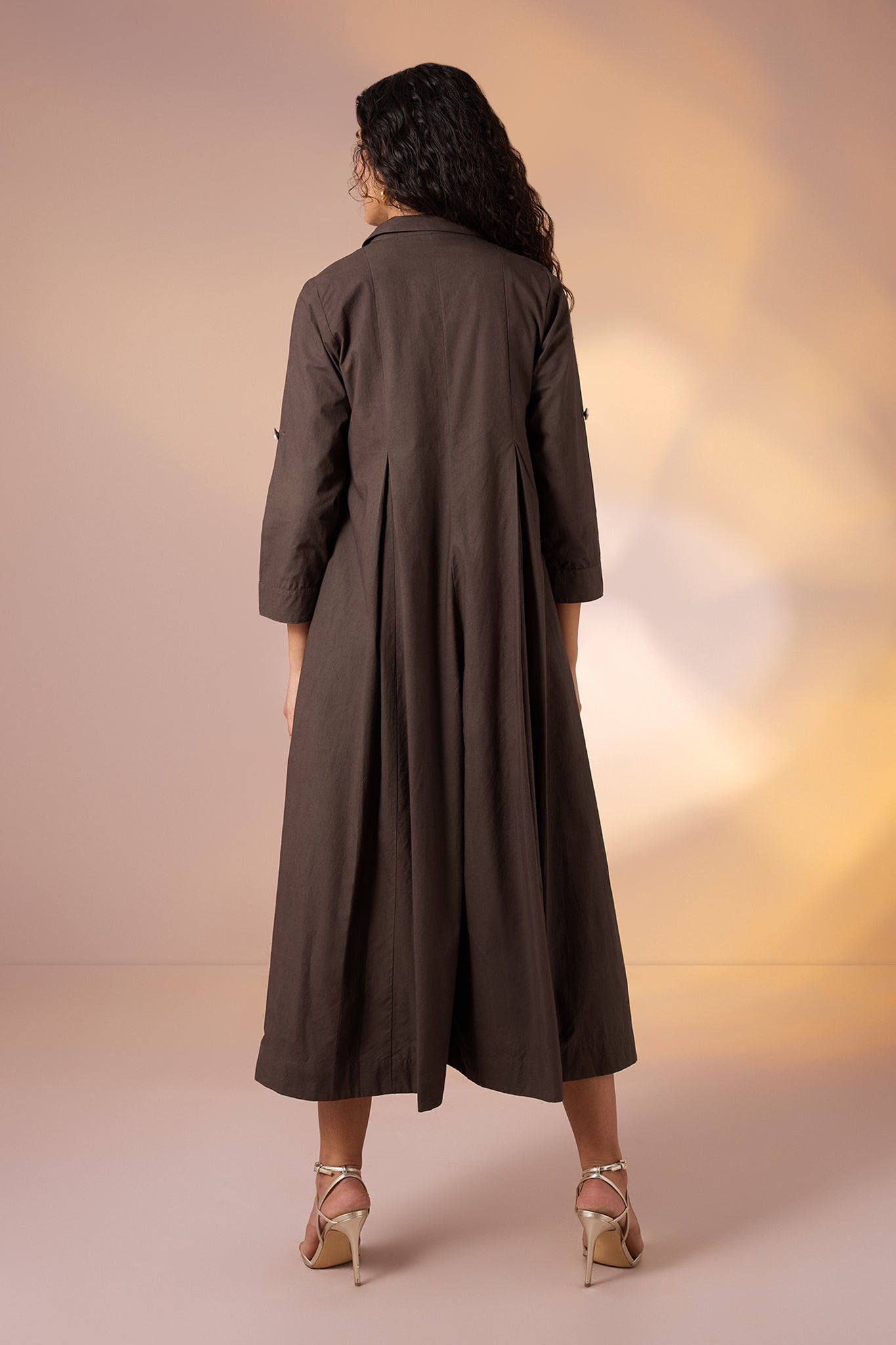 Maati Craft Earth Echo Jumpsuit with Pockets & Collar