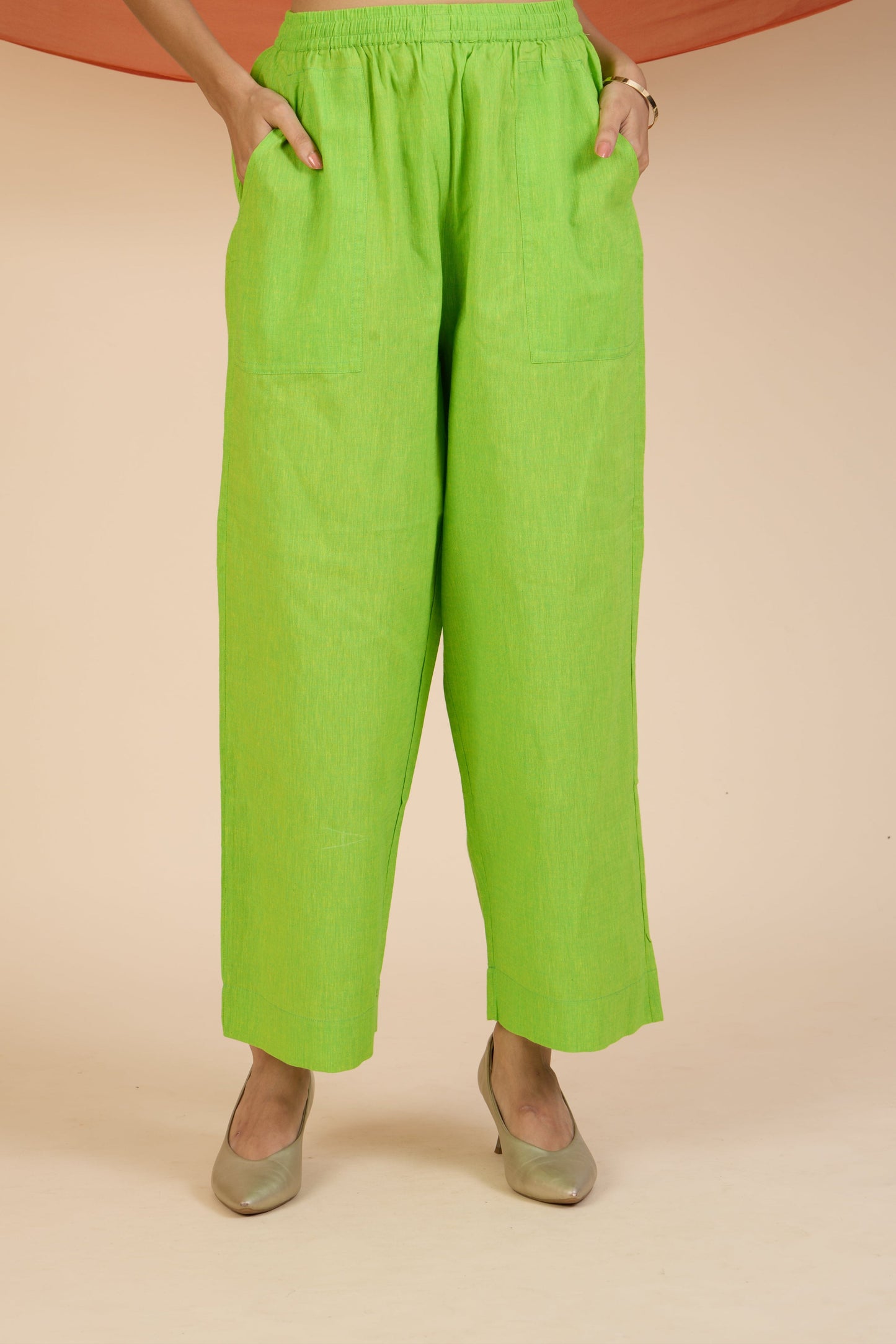 Maati Craft Co-ord Set Zest of Dawn Smocked Yoke Kurta & Pants
