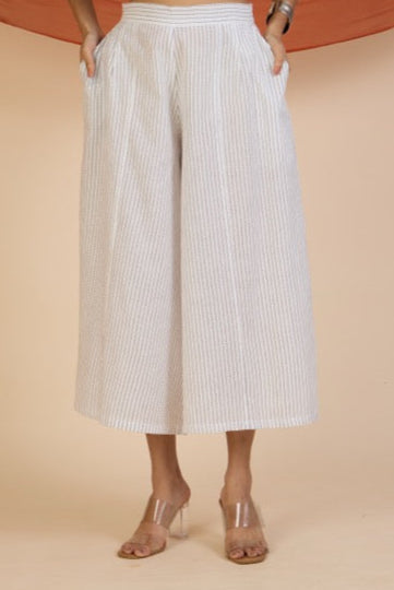 Maati Craft Co-ord Set Mauve Dusk Princess Cut Long Panelled Kurta with Slit ( set of 2 )