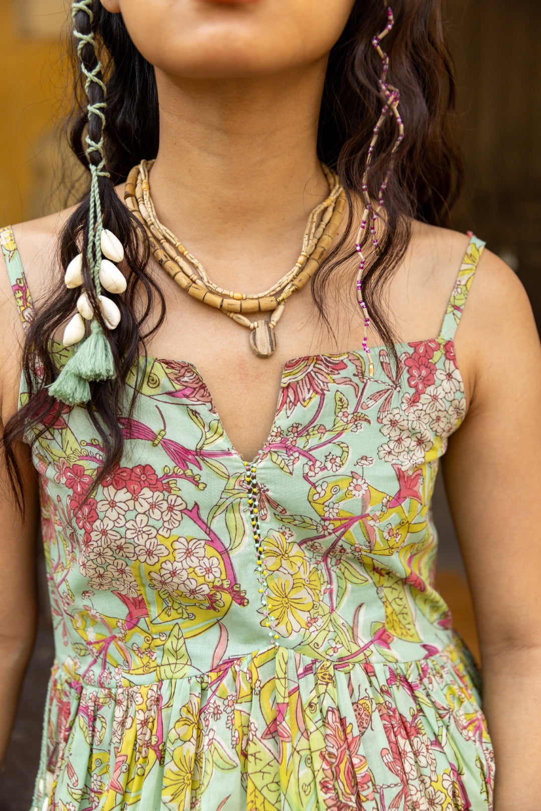 Frostbite Floral Kurta Set