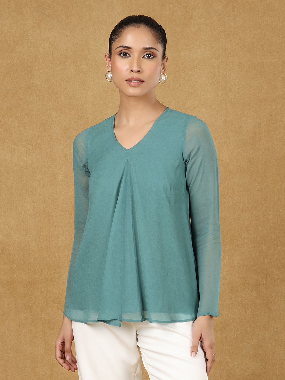PowerSutra Green A line Top