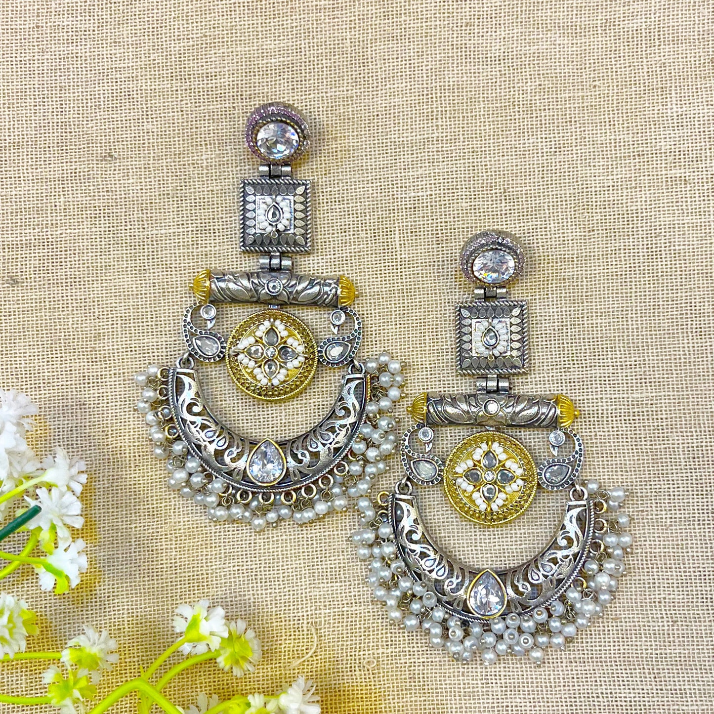 big indian earrings