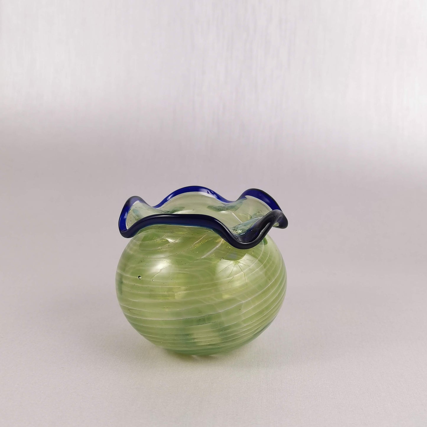 Art Glass Bowl /Vase Jade Dream
