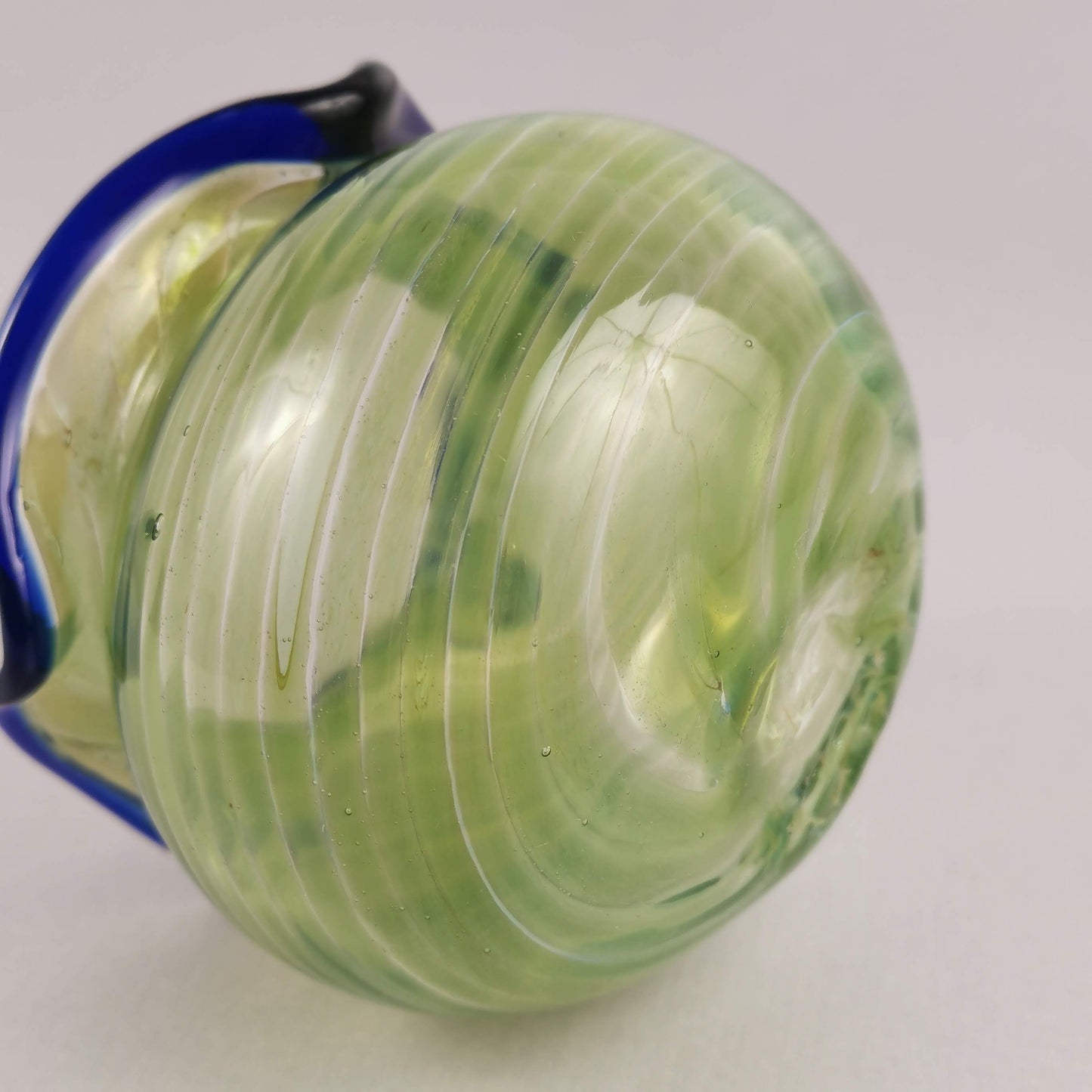 Art Glass Bowl /Vase Jade Dream