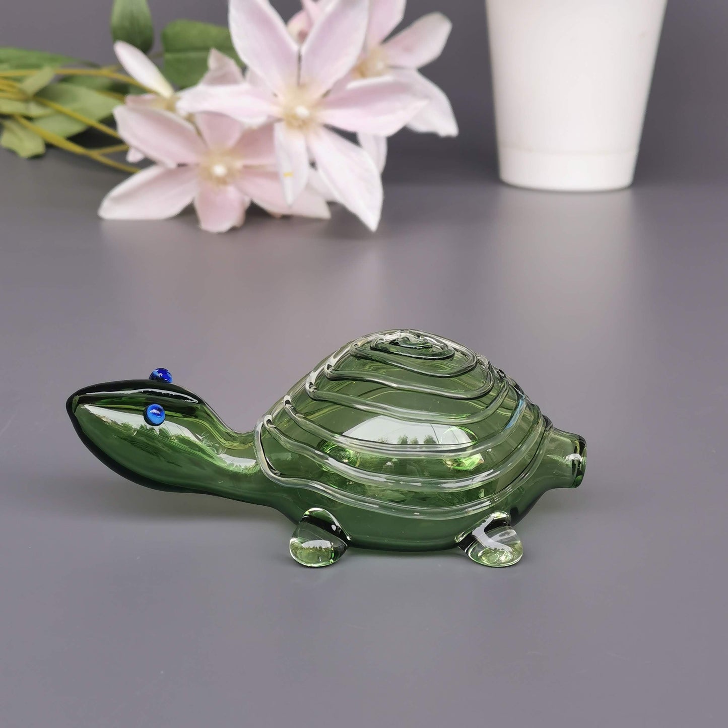 Glass Turtles- Jade