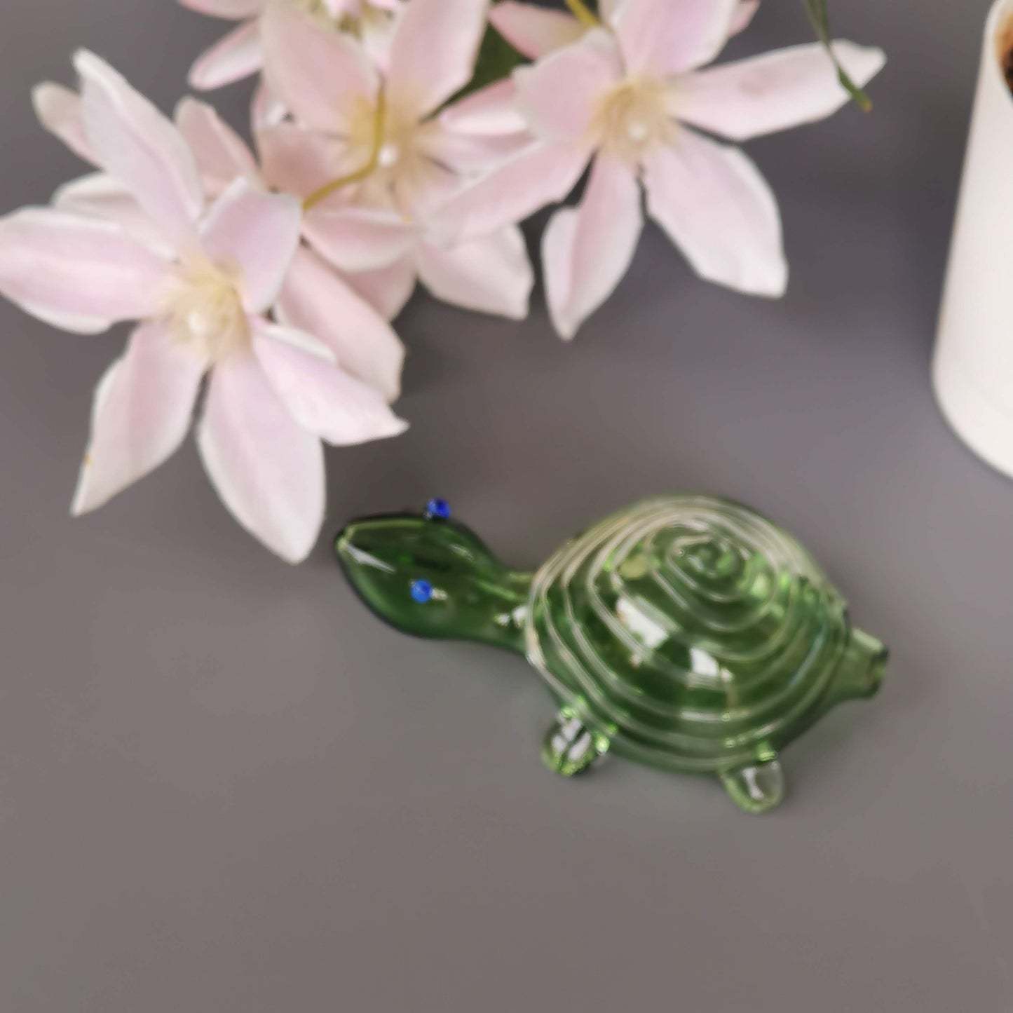 Glass Turtles- Jade