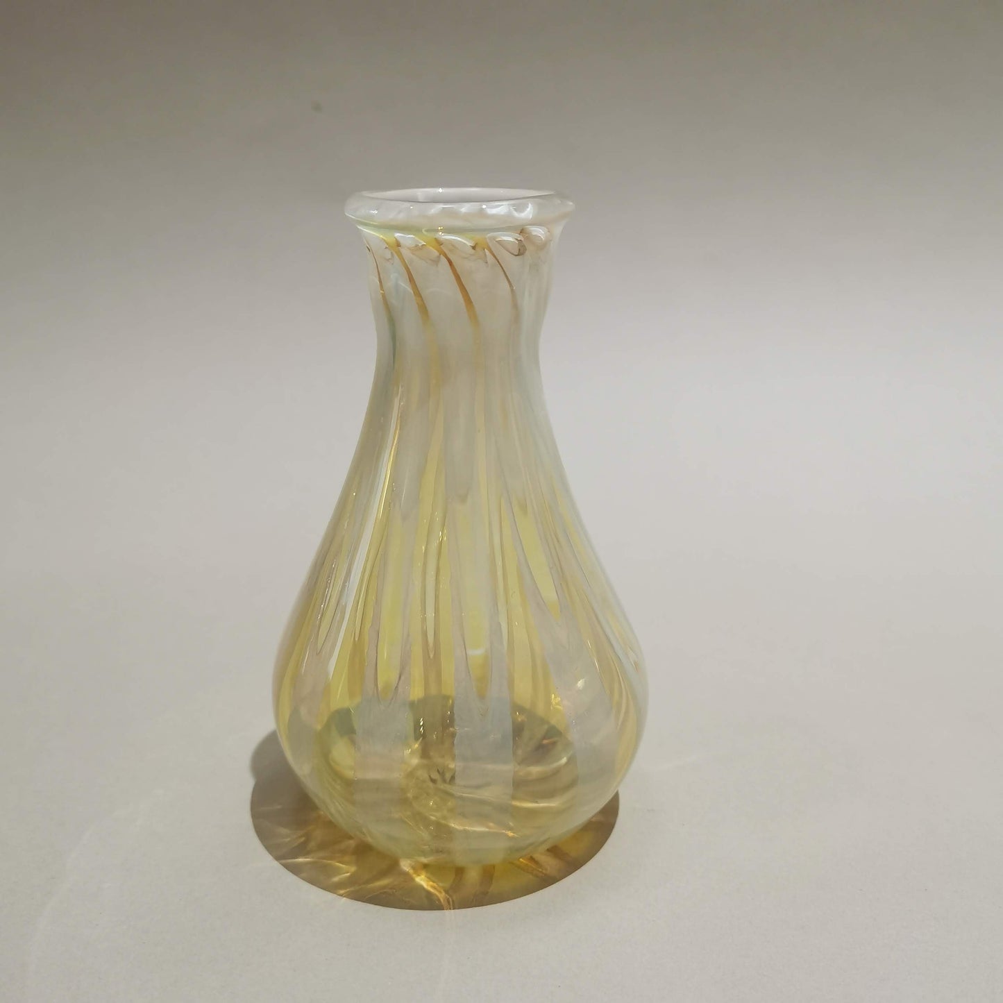 Murano Glass Style Vase- Natural Hues