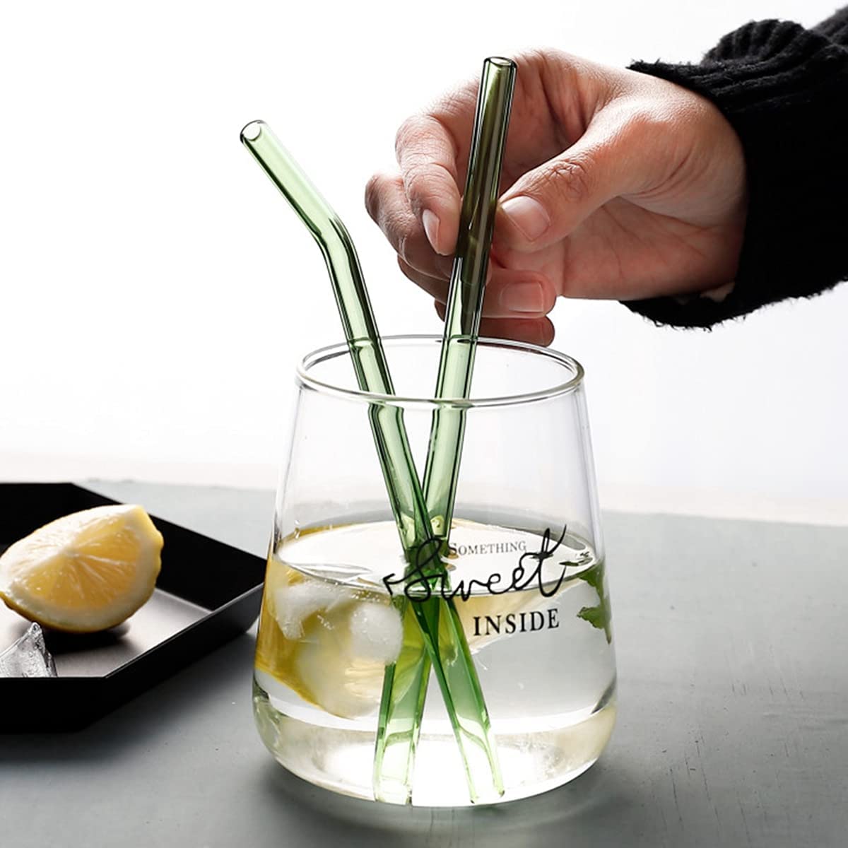 Going Green 6 Glass Straws