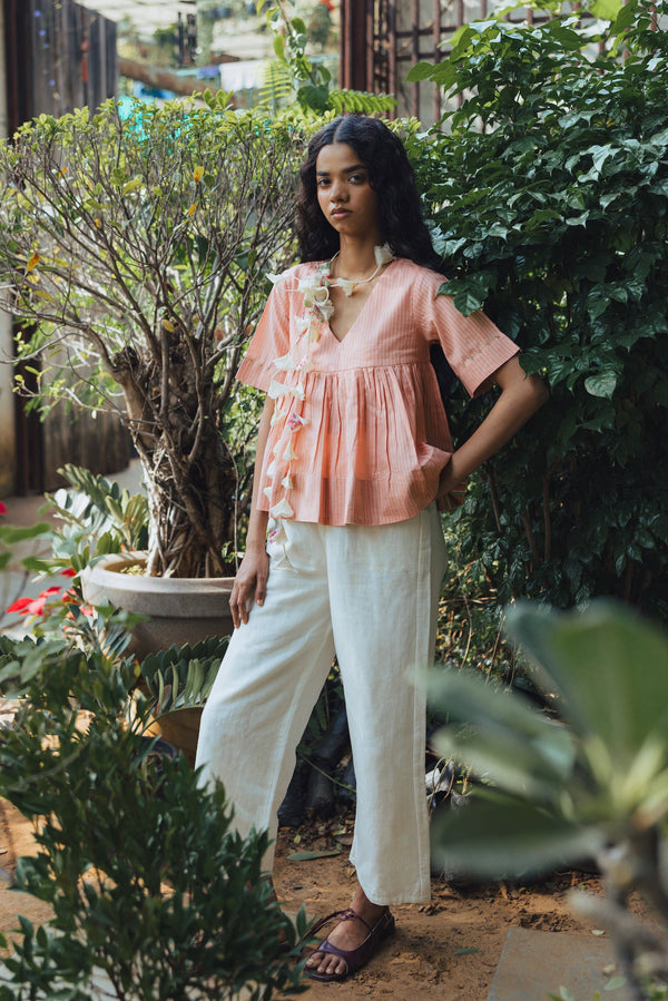 Peachy Noor Cotton Top