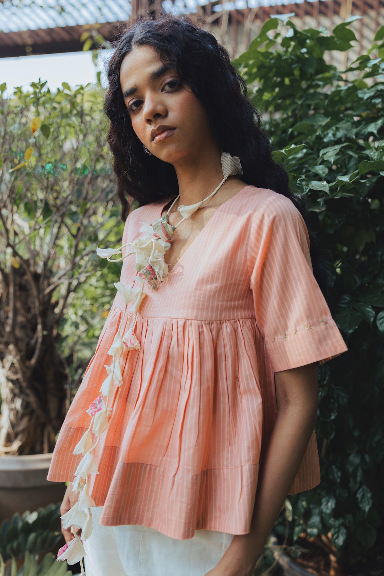Peachy Noor Cotton Top