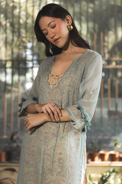 Ekam Jade Doriya Kurta Set