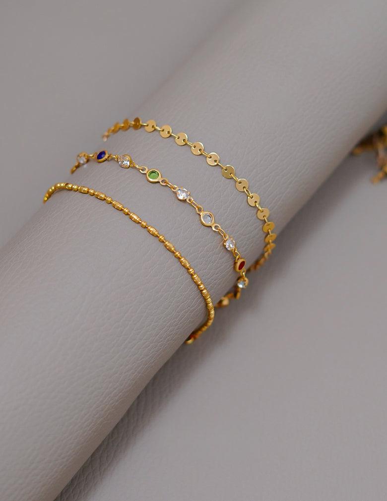 Anti Tarnish 3 Combo Bracelets LP- 48Hr Delivery