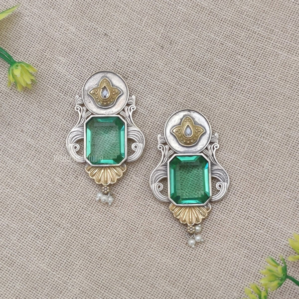 dual tone earring