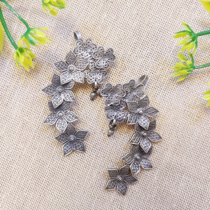 oxidised Full ear cuff