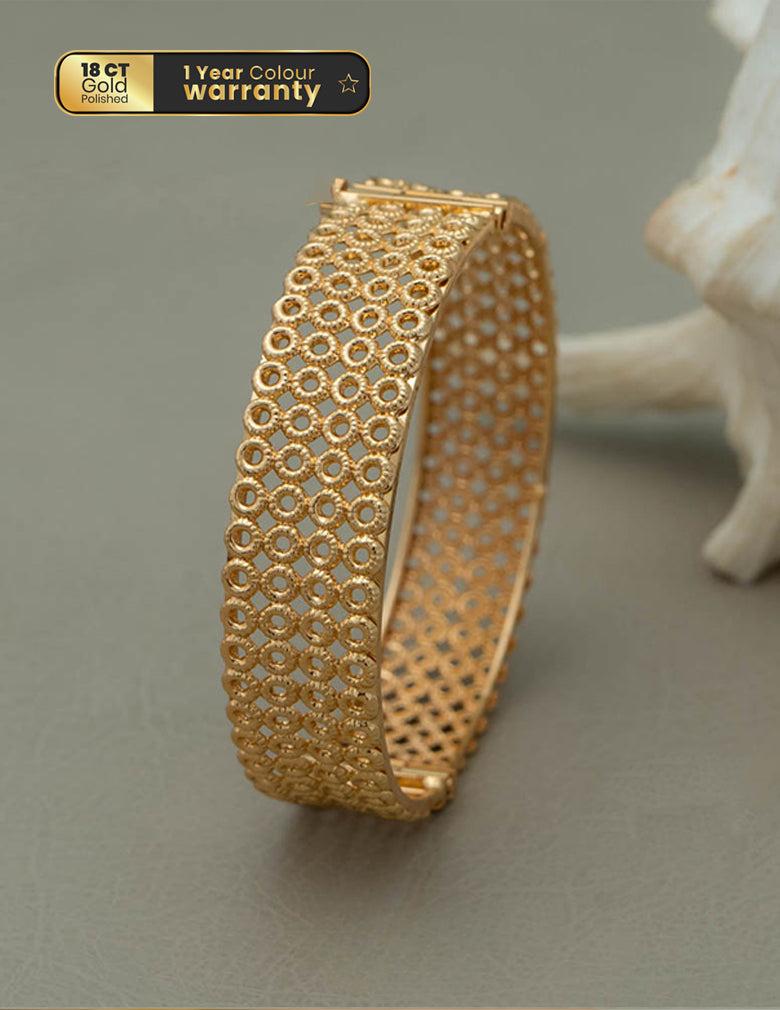 Gold Plated Bridal Bangle LP- 48Hr Delivery (2.4 Bangle Size)