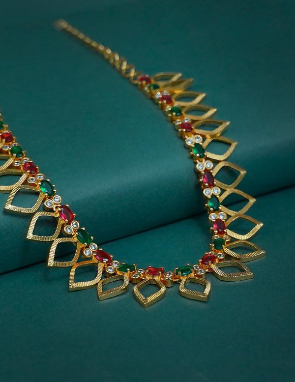 Premium Antique AD Stone  Necklace