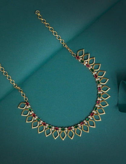 Premium Antique AD Stone  Necklace