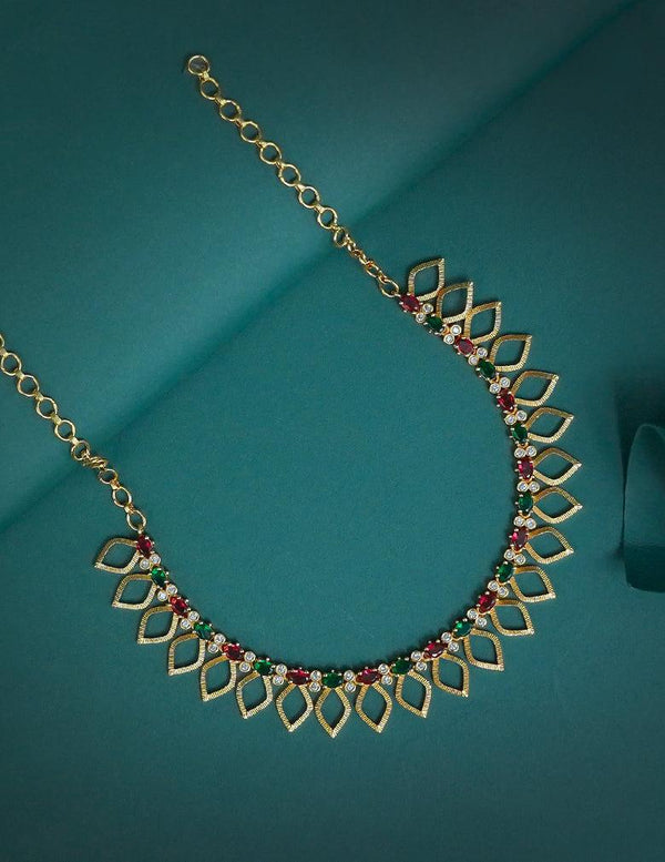 Premium Antique AD Stone  Necklace