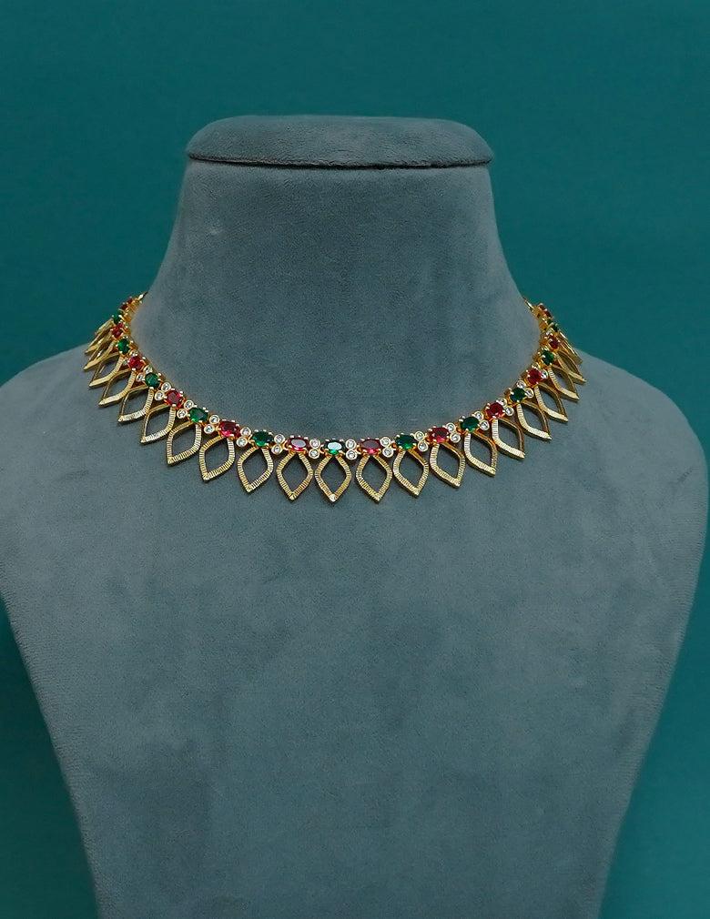 Premium Antique AD Stone  Necklace