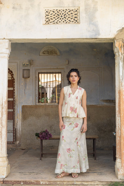 Anu Matilda Chanderi Top